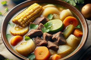 Receta del Caldo de res